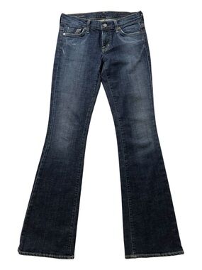 Citizens of Humanity Low Waist Flare Jeans Dark Wash 27